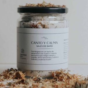 Canto y Calma: Sales botánicas de baño relajantes
